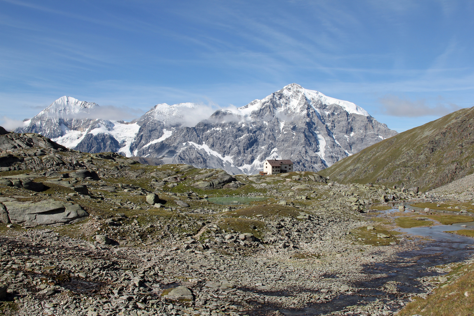 Suldner Dreigestirn mit Düsseldorfer Hütte_10.08.2011