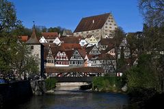 Sulfersteg mit Blick auf die Altstadt