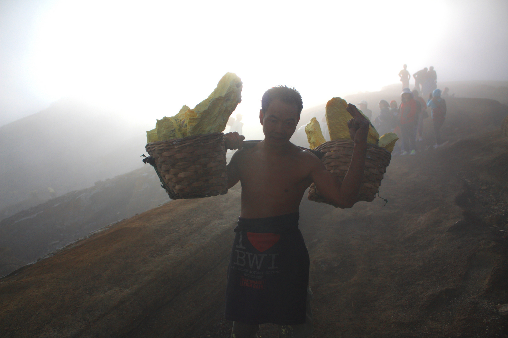 Sulfurworker, East Java