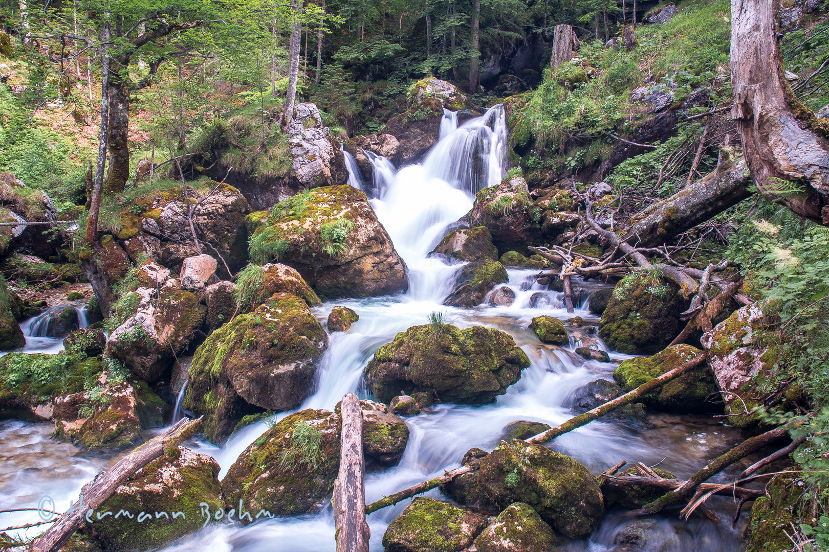 Sulkarweg Wasserfall, Steiermark, Österreich