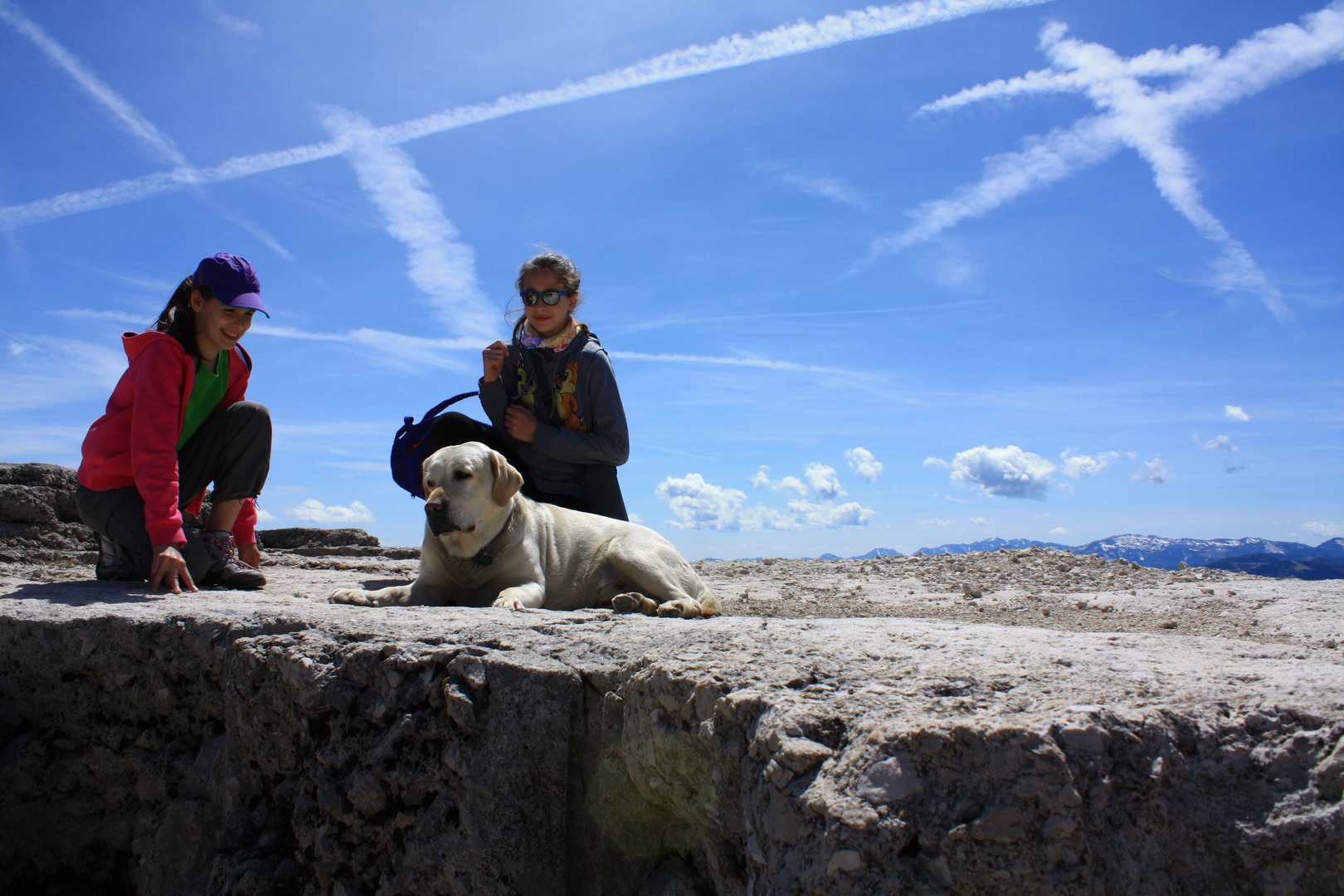 sulla cima