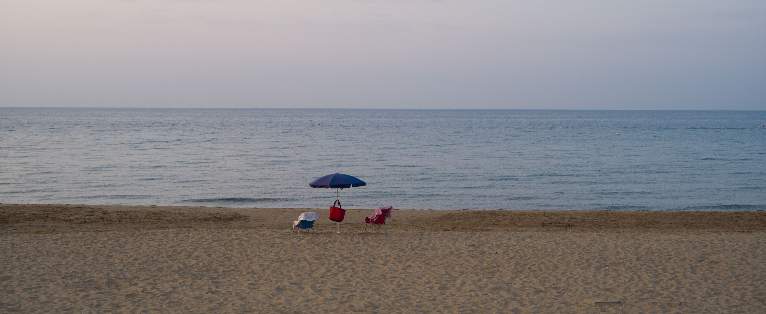 sulla spiaggia