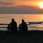 Sulla spiaggia , inverno