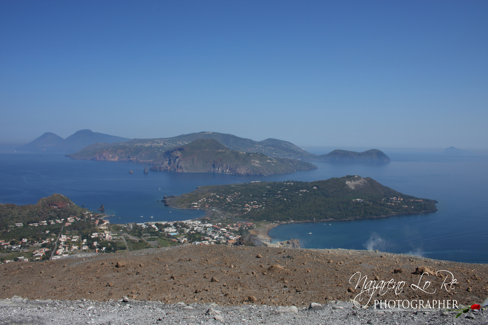 Sull'apice del Vulcano