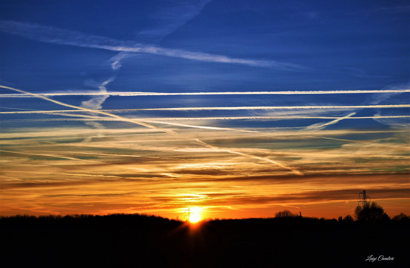 sulle scie di un tramonto...