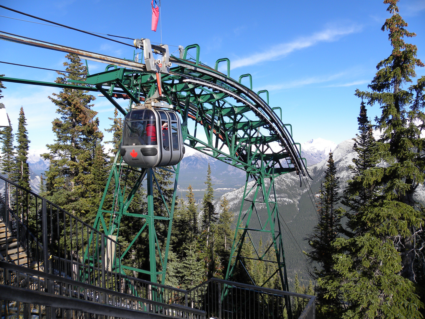 Sulphur Mountain.Banff.Alberta.Canada.