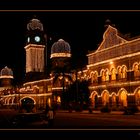 Sultan Abdul Samad Building bei Nacht, Kuala Lumpur