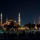 Sultan-Ahmed-Moschee, Istanbul zur blauen Stunde