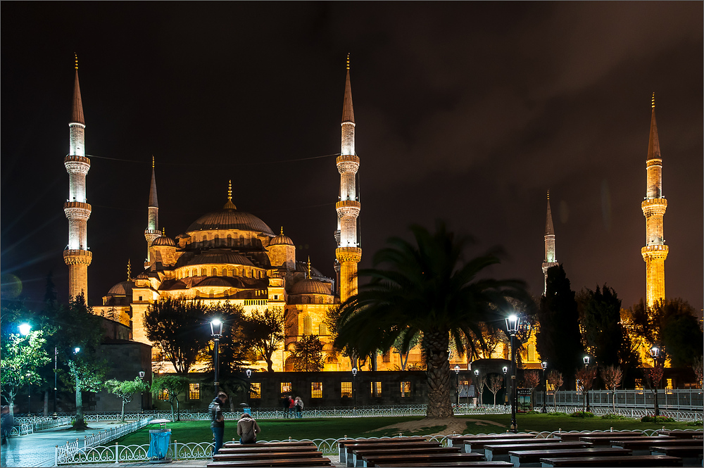 Sultan Ahmed Moschee @ Night [2]