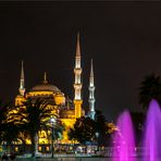 Sultan Ahmed Moschee @ Night
