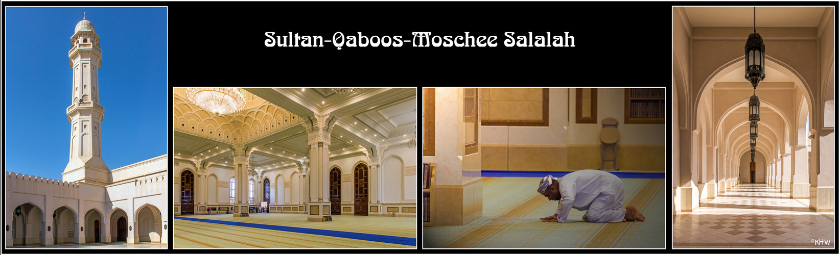 Sultan-Qaboos-Moschee in Salalah (Oman)