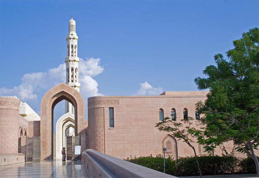 Sultan Qaboos Moschee, Muscat