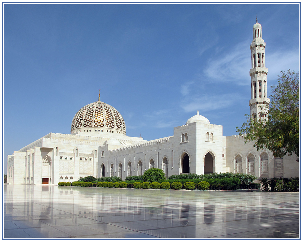 Sultan Qaboos Moschee - Oman