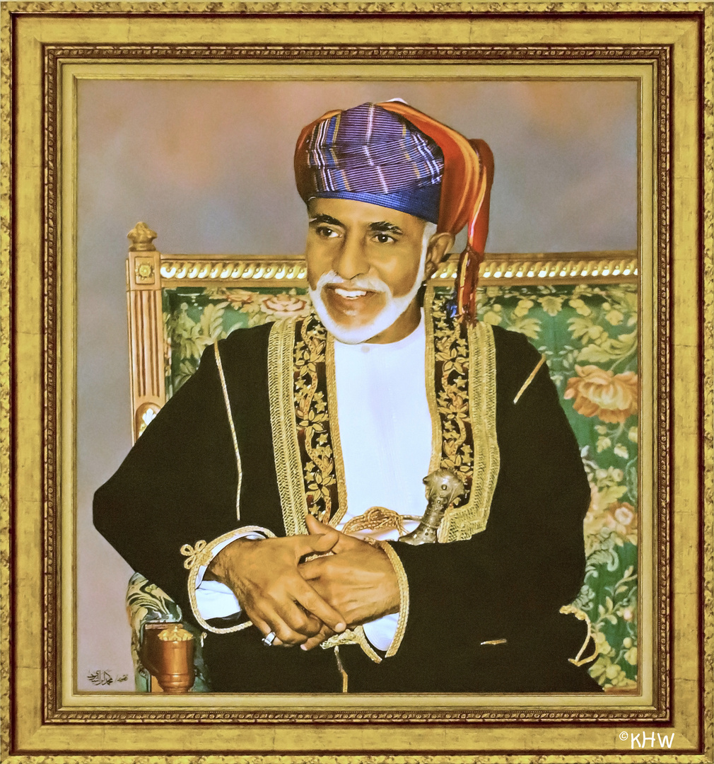 Sultan Qabus ibn Sa'id Al Sa'id, (Oman)