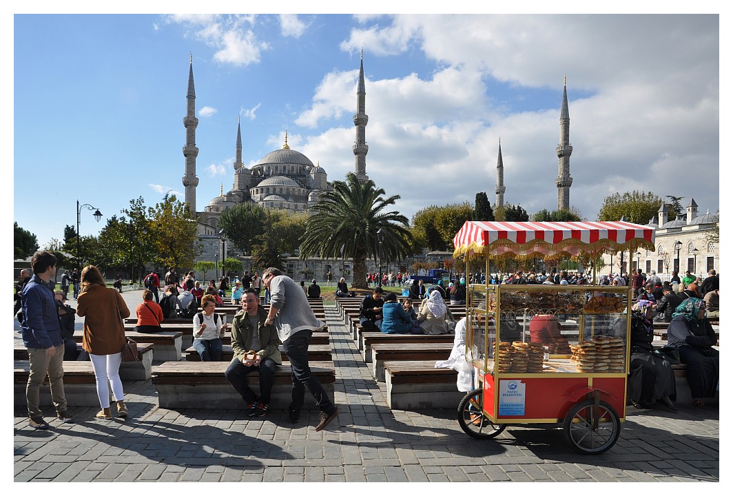 Sultanahmed mit Simitci