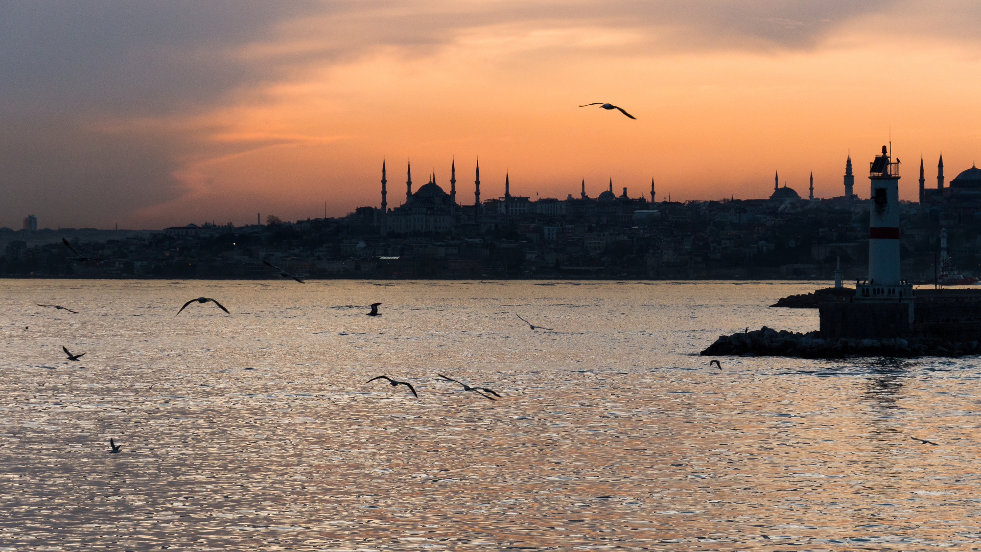 Sultanahmet from the sea