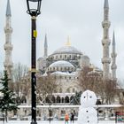 Sultanahmet mosque in Istanbul 