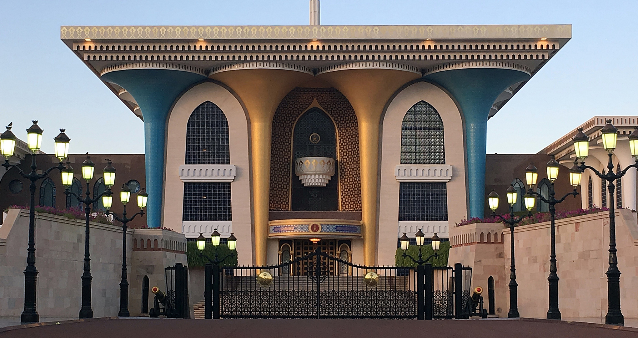 Sultanspalast Al Alam in Muscat, Oman