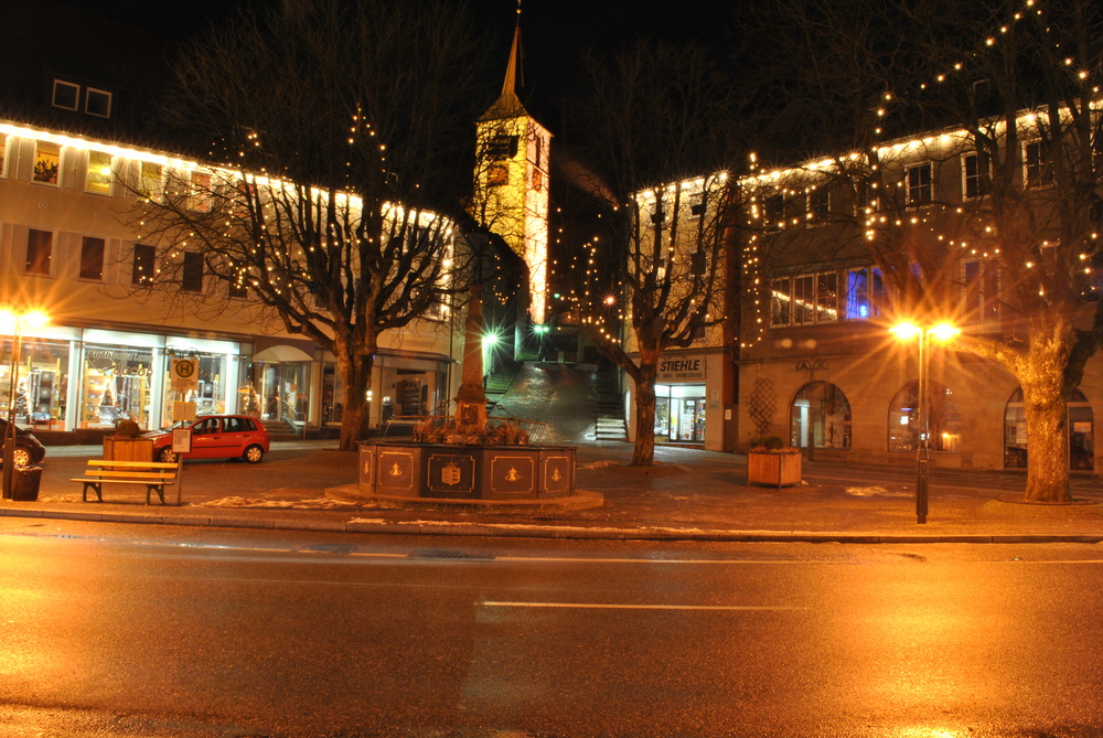 Sulz bei Nacht