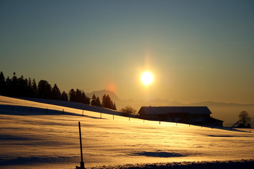 Sulzberg-Vorarlberg Winterlandschaft