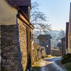 Sulzfeld am Main entlang der Dorfmauer 