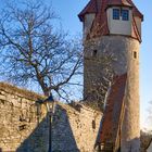 Sulzfeld am Main entlang der Dorfmauer Höhnleinsturm