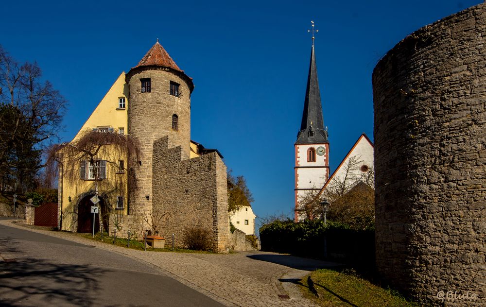 Sulzfeld, Ortseingang 