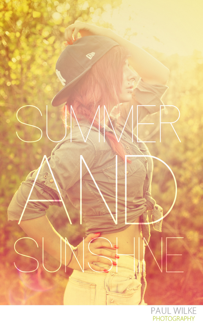 summer and sunshine