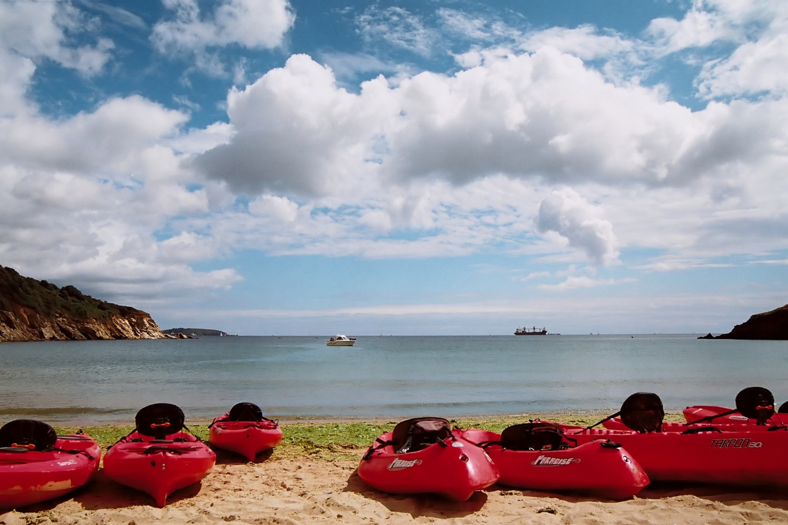 [Summer at Maenporth Beach]