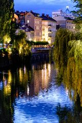 Summer Eve in beautiful Ljubljana