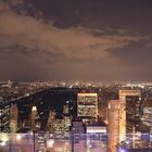 Summer evening at the Top of the Rock - view of Central Park