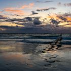 Summer evening by the sea