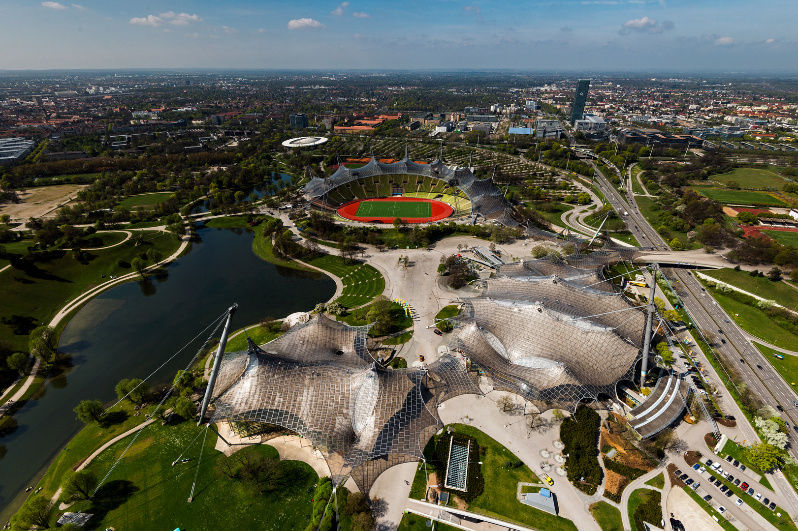 Summer in the city of Munich