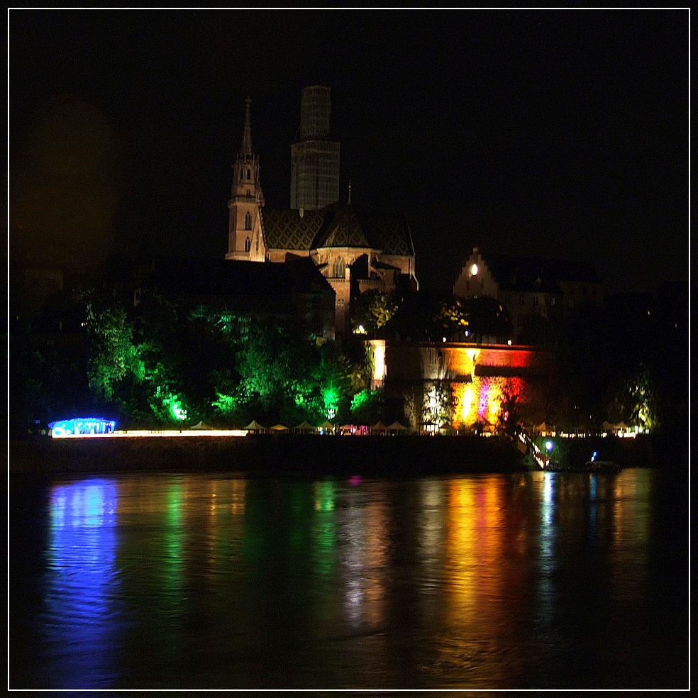 Summer night in Basel