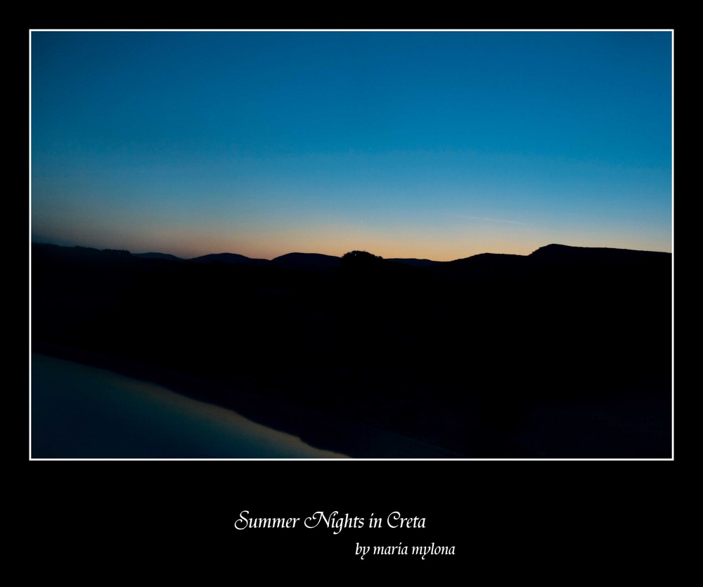 Summer Night in Creta