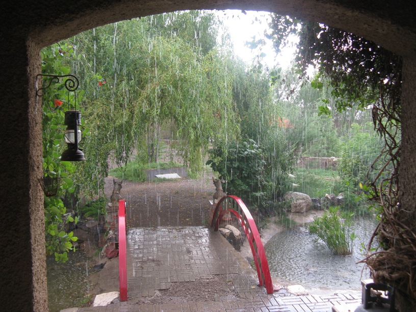 summer rain in marand..