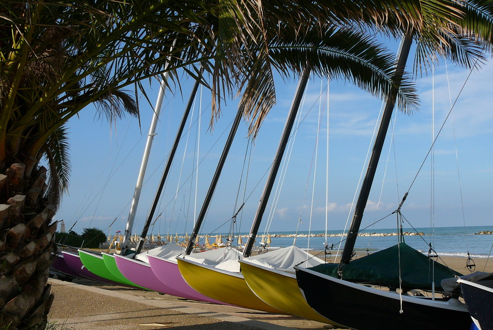 summer sailing over