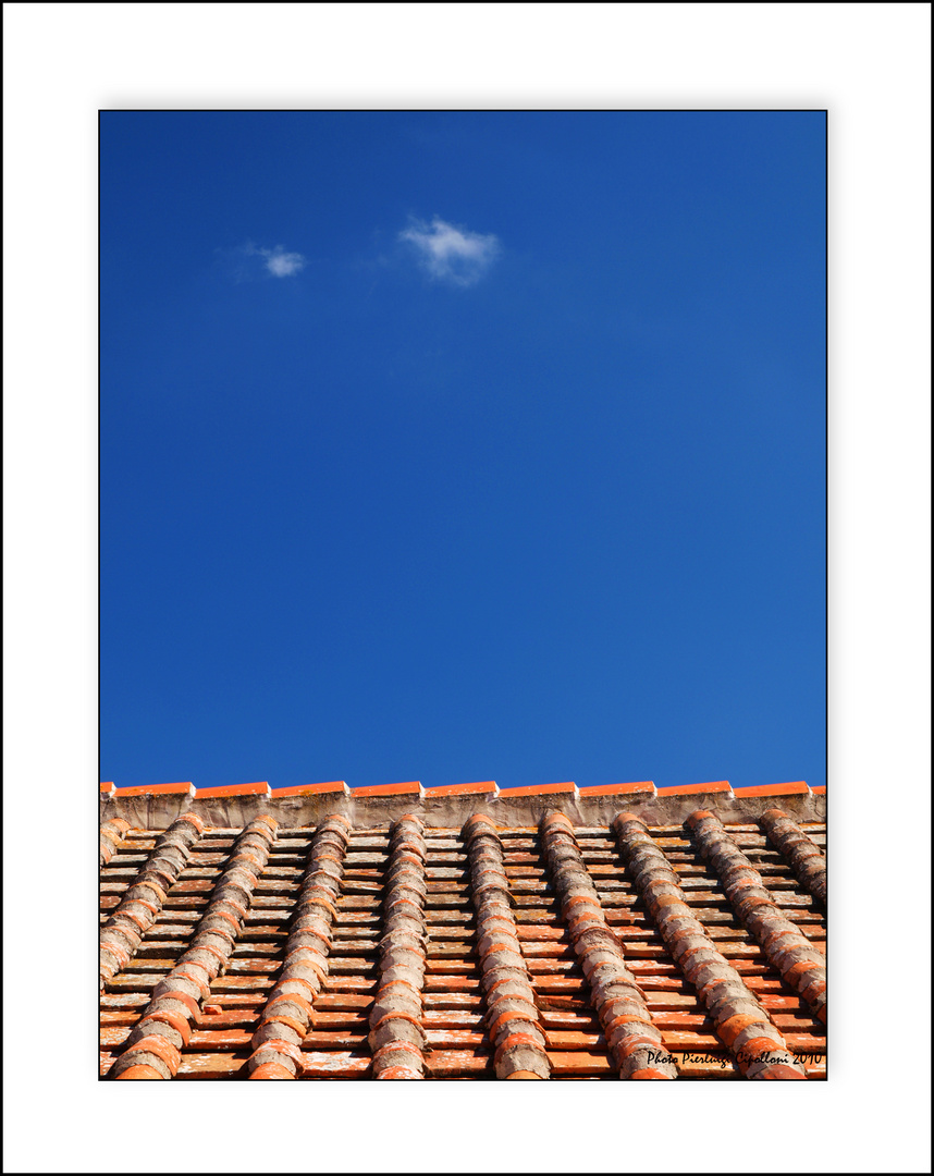 Summer Tuscany roof