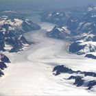 Summer view of south Greenland