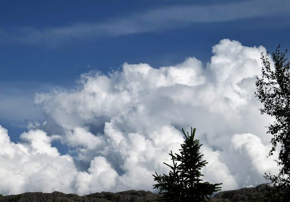 Summerclouds passing by