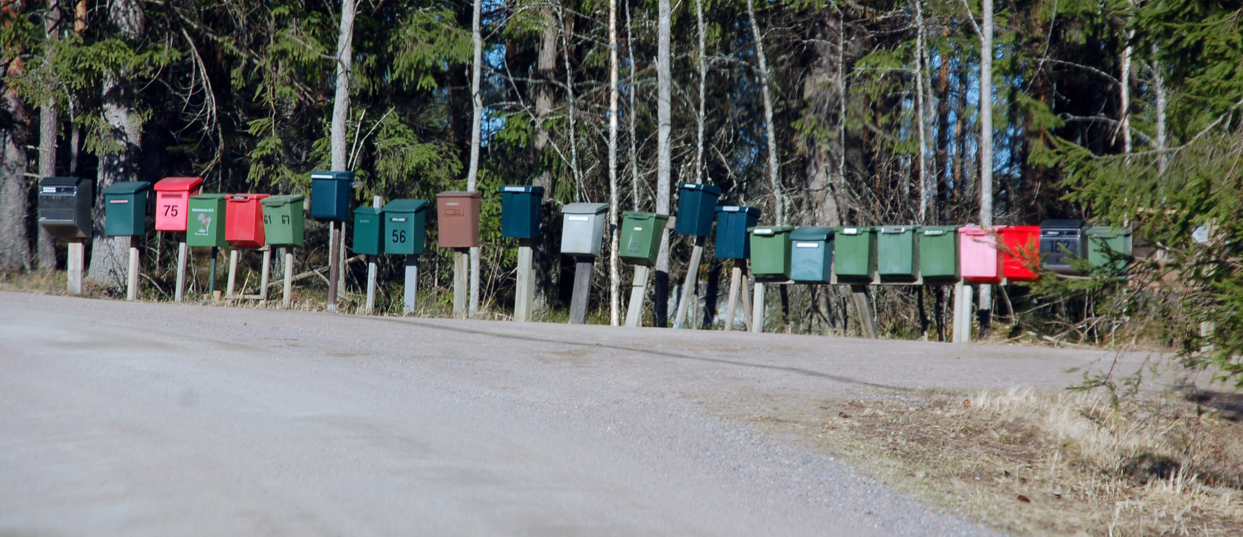 Summergottages postbox in Heinola