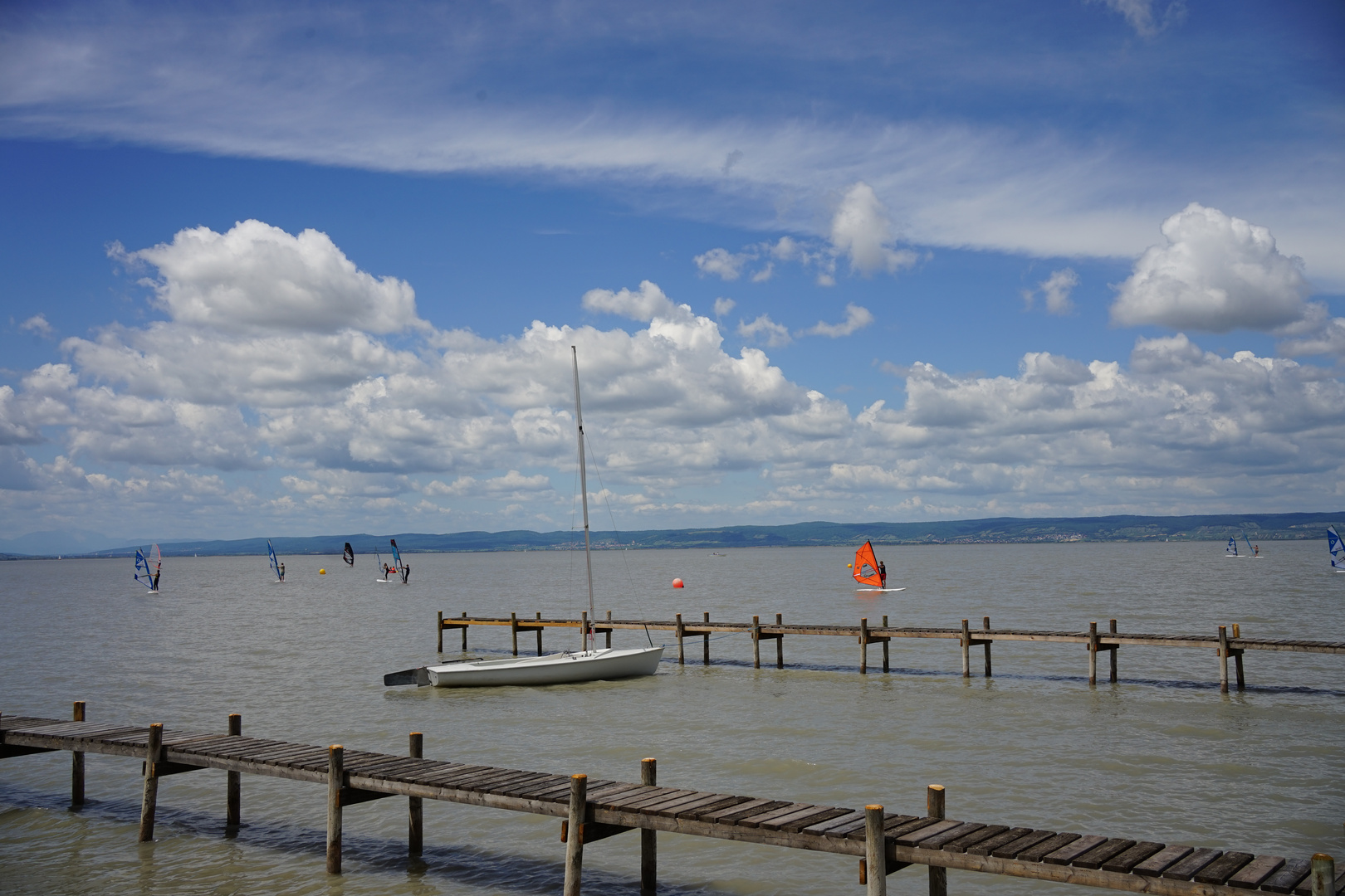 Summertime at Neusiedler See, Austria