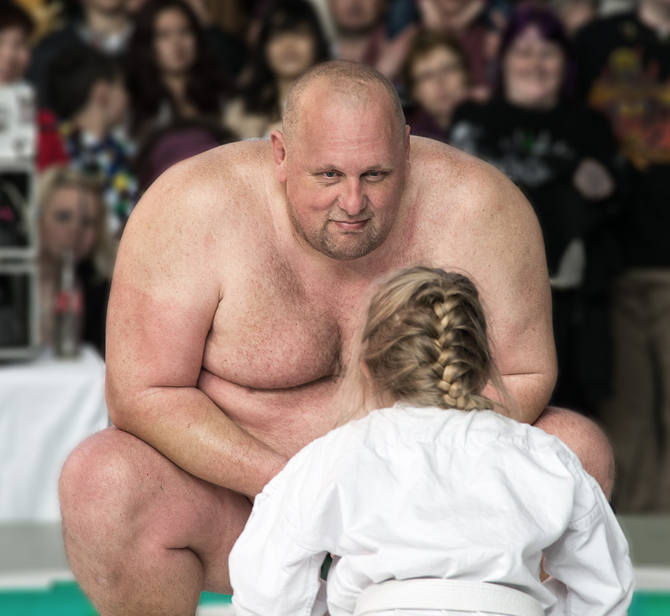 Sumo gegen Karate Kid