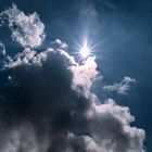 sun and cloud