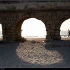 Sun Bubble through the Aqueduct