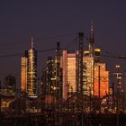 Sun down at Frankfurt Main Station 1