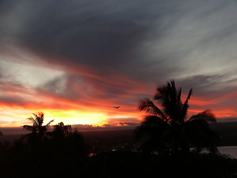 sun down at Hilo