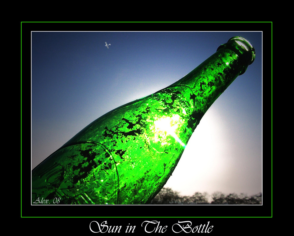 sun in the bottle