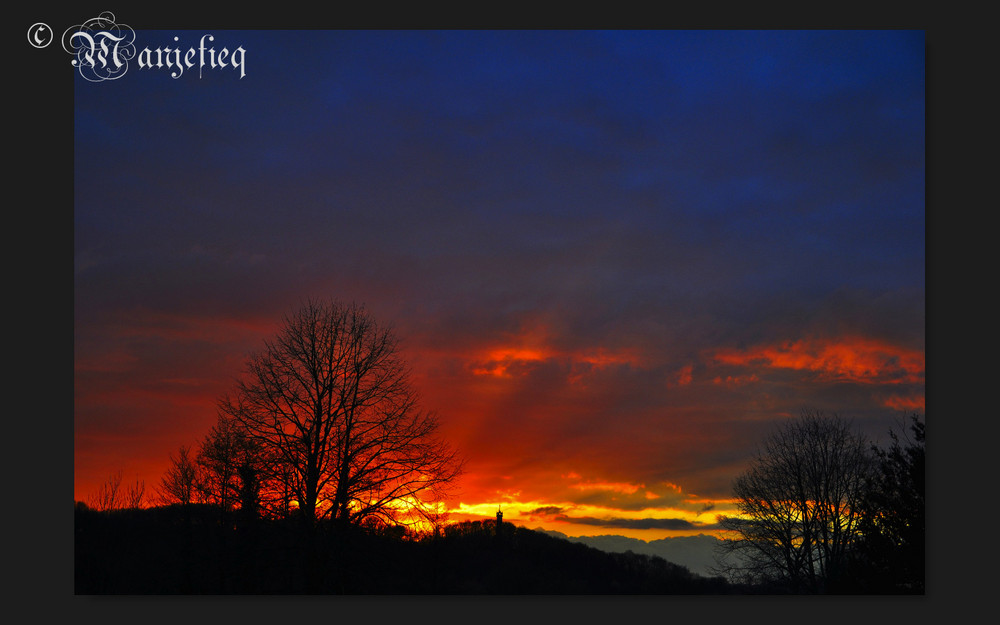 Sun in Valkenburg aan Geul, The Netherlands