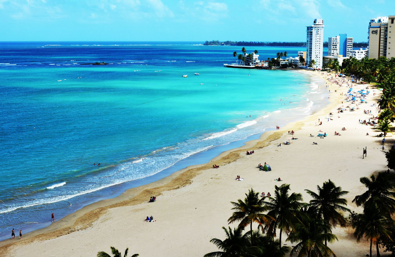 Sun Juan beach, Puerto Rico